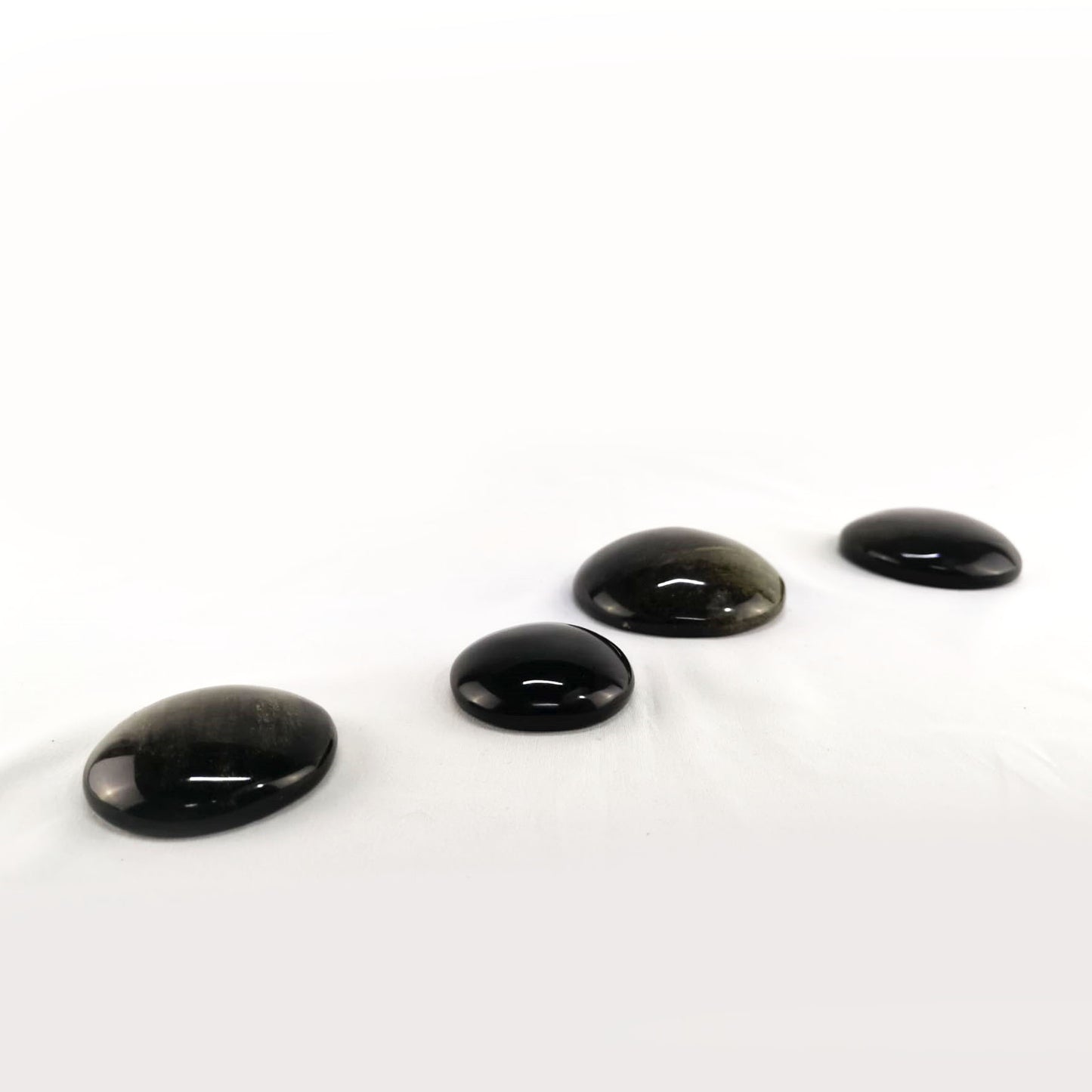 Obsidian Massager 4 pcs Set / Juego de 4 Masajeadores de Obsidiana