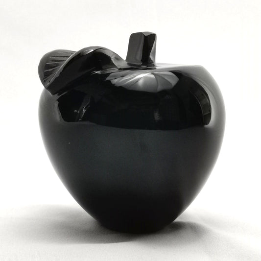 Obsidian handmade Apple / Manzana artesanal de obsidiana