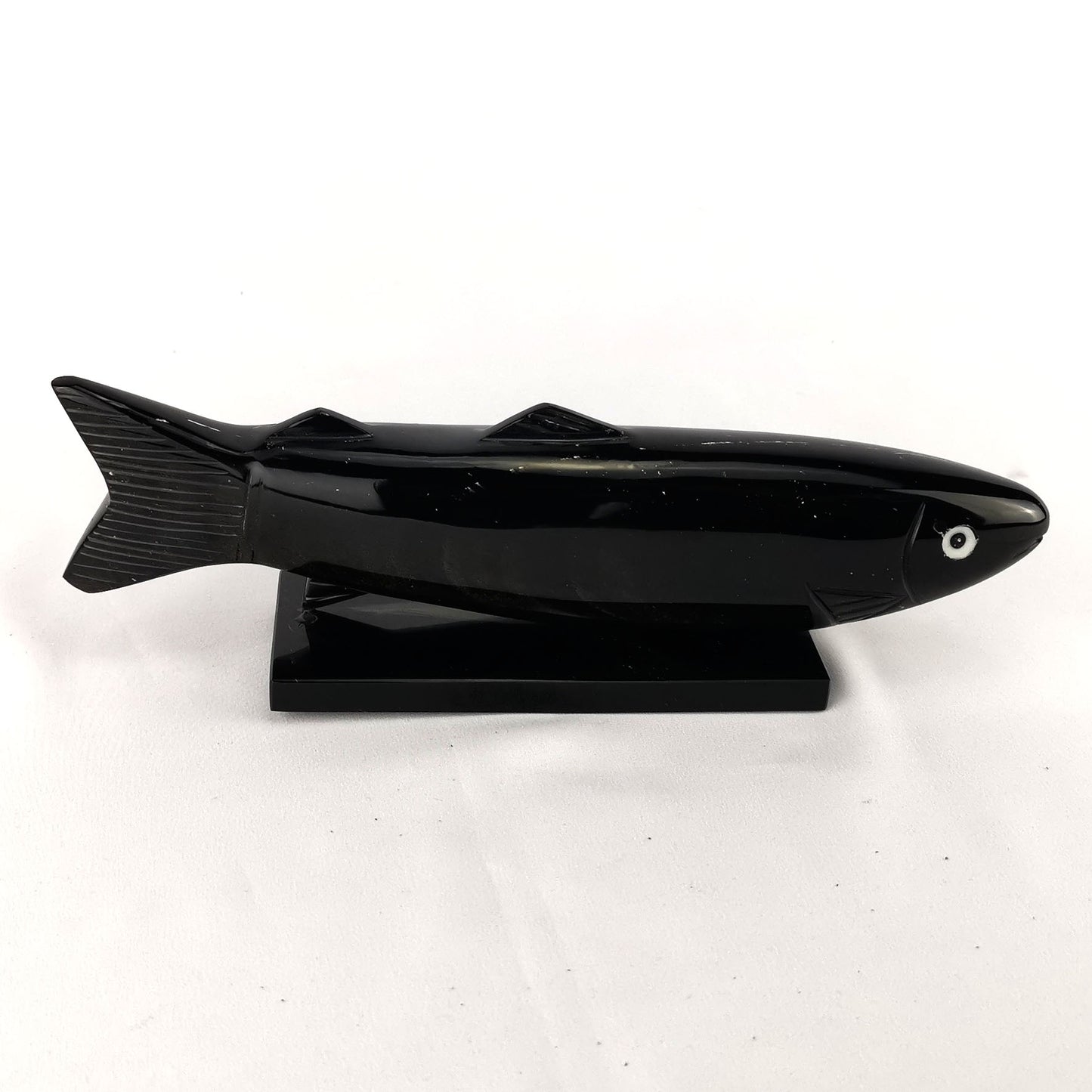 Obsidian handmade Fish / Pescado artesanal de obsidiana