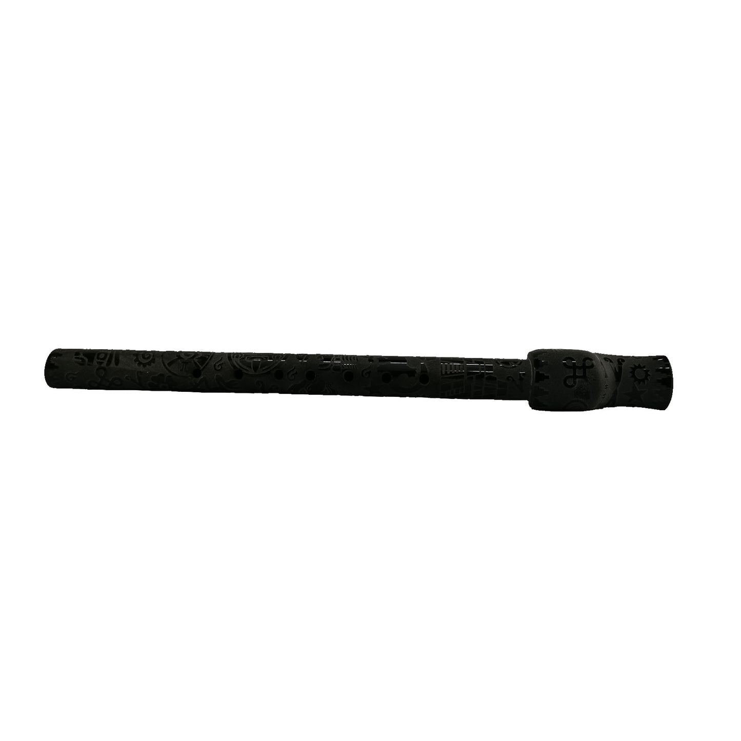 Obsidian handmade Flute / Flauta artesanal de Obsidiana