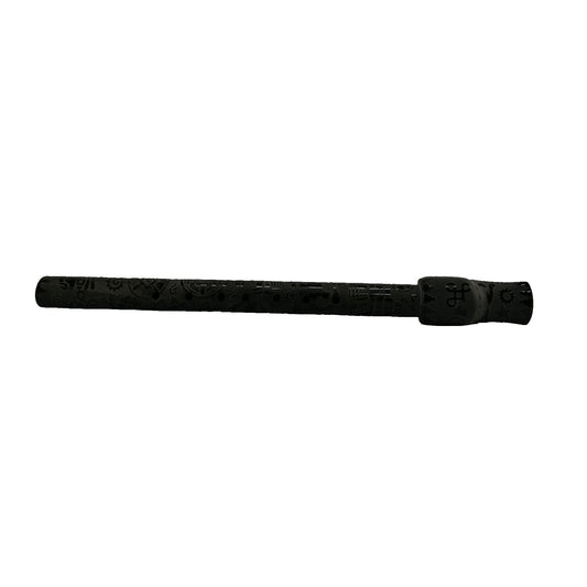 Obsidian handmade Flute / Flauta artesanal de Obsidiana