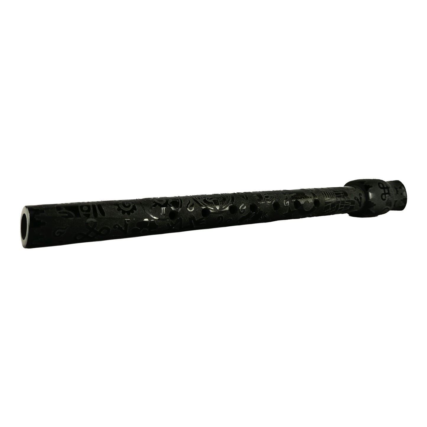 Obsidian handmade Flute / Flauta artesanal de Obsidiana