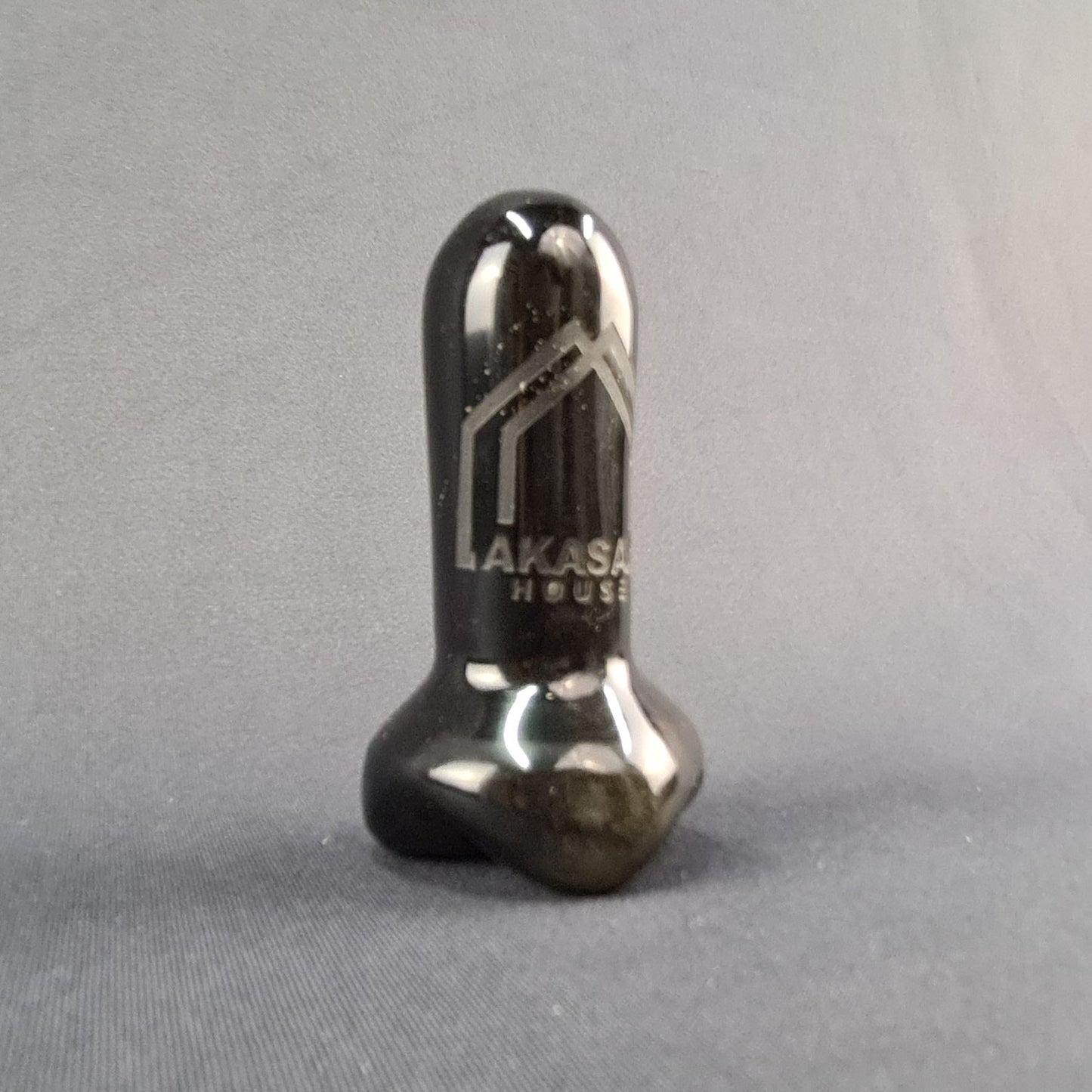 Obsidian handmade medium Massager / Masajeador artesanal mediano de obsidiana