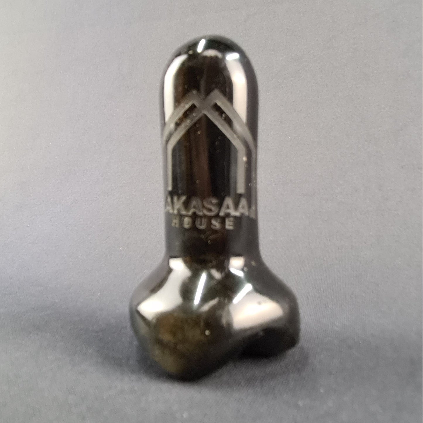 Obsidian handmade medium Massager / Masajeador artesanal mediano de obsidiana