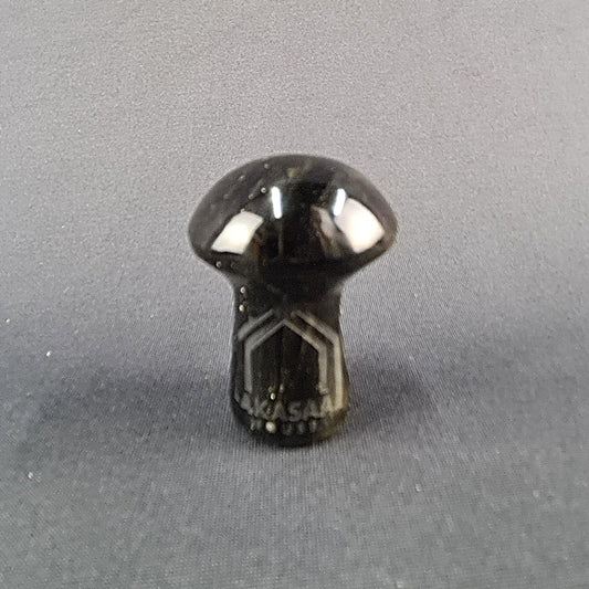 Obsidian handmade mini Massager / Masajeador artesanal mini de obsidiana