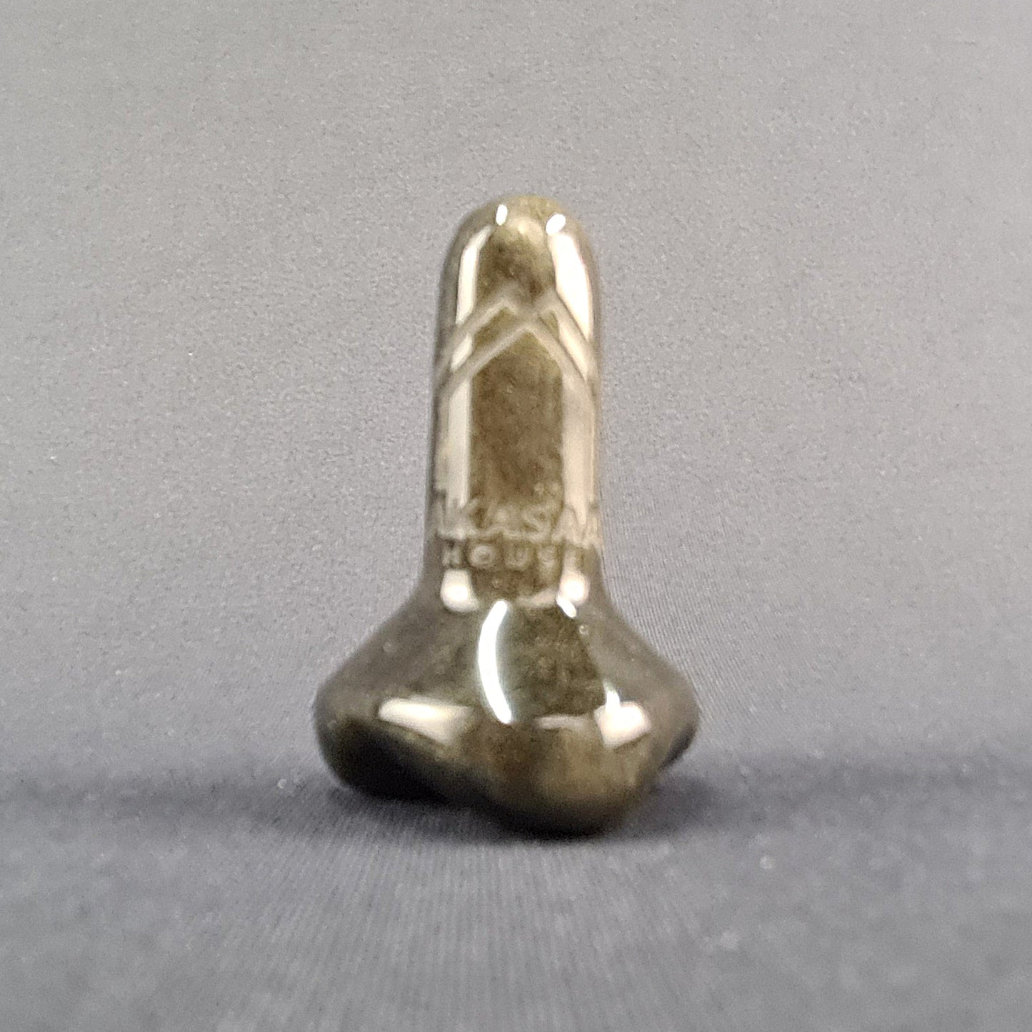 Obsidian handmade small Massager / Masajeador artesanal chico de obsidiana