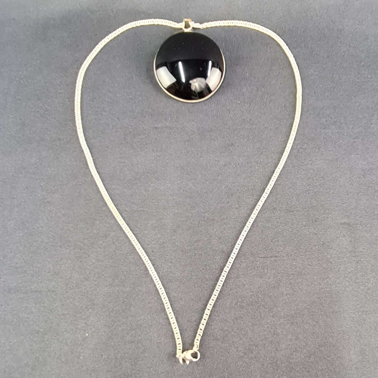 Obsidian handmade necklace / Collar de Obsidiana Artesanal