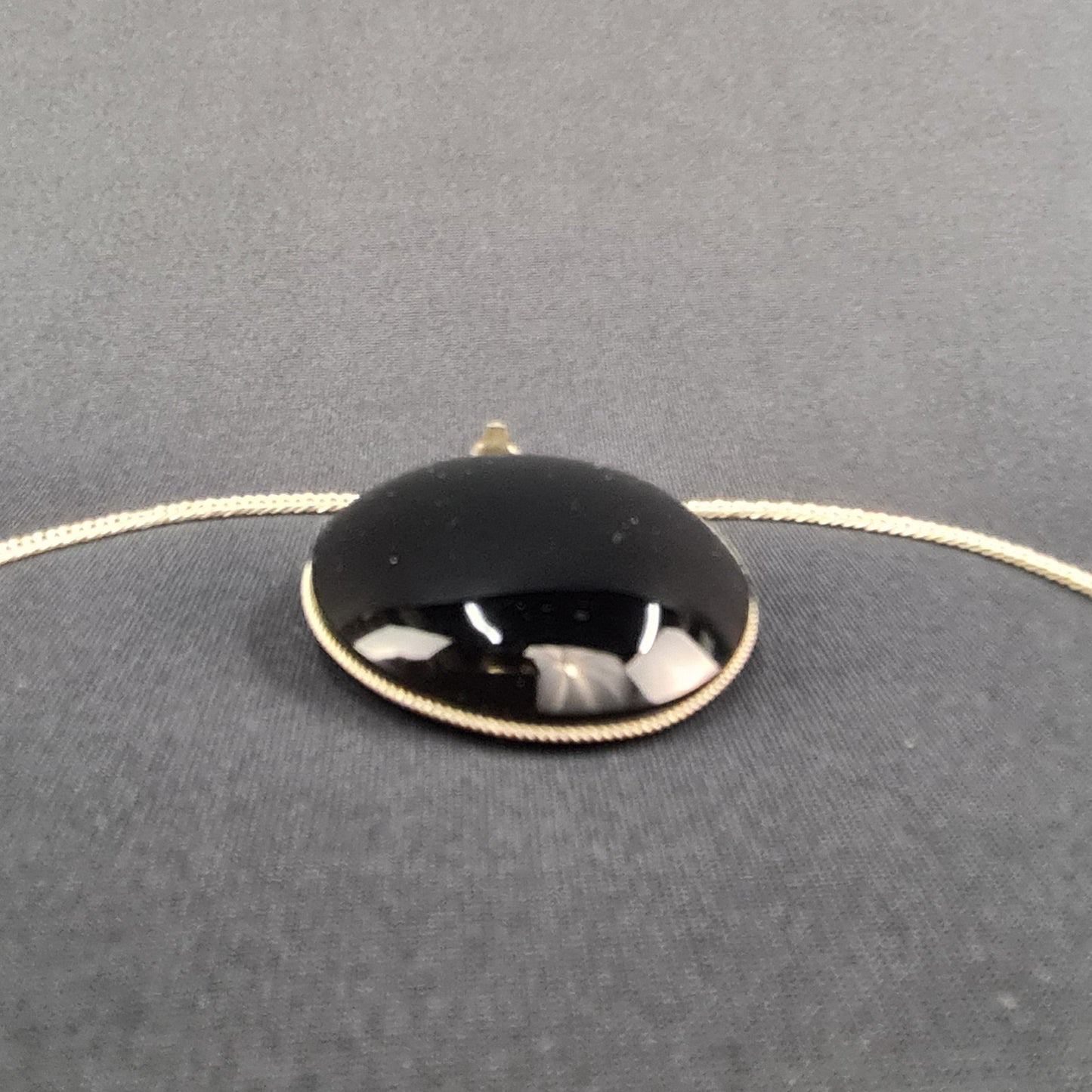 Obsidian handmade necklace / Collar de Obsidiana Artesanal