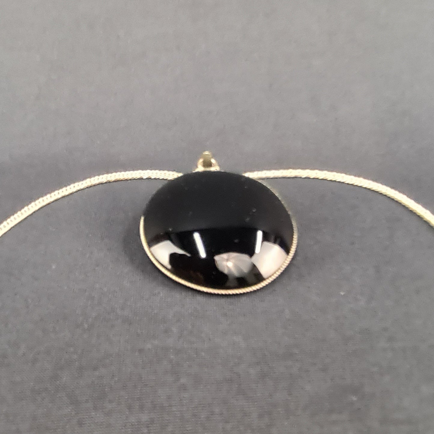 Obsidian handmade necklace / Collar de Obsidiana Artesanal