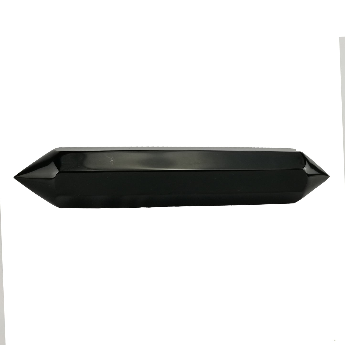 Obsidian handmade pencil Prism / Prisma forma de lapiz artesanal de obsidiana