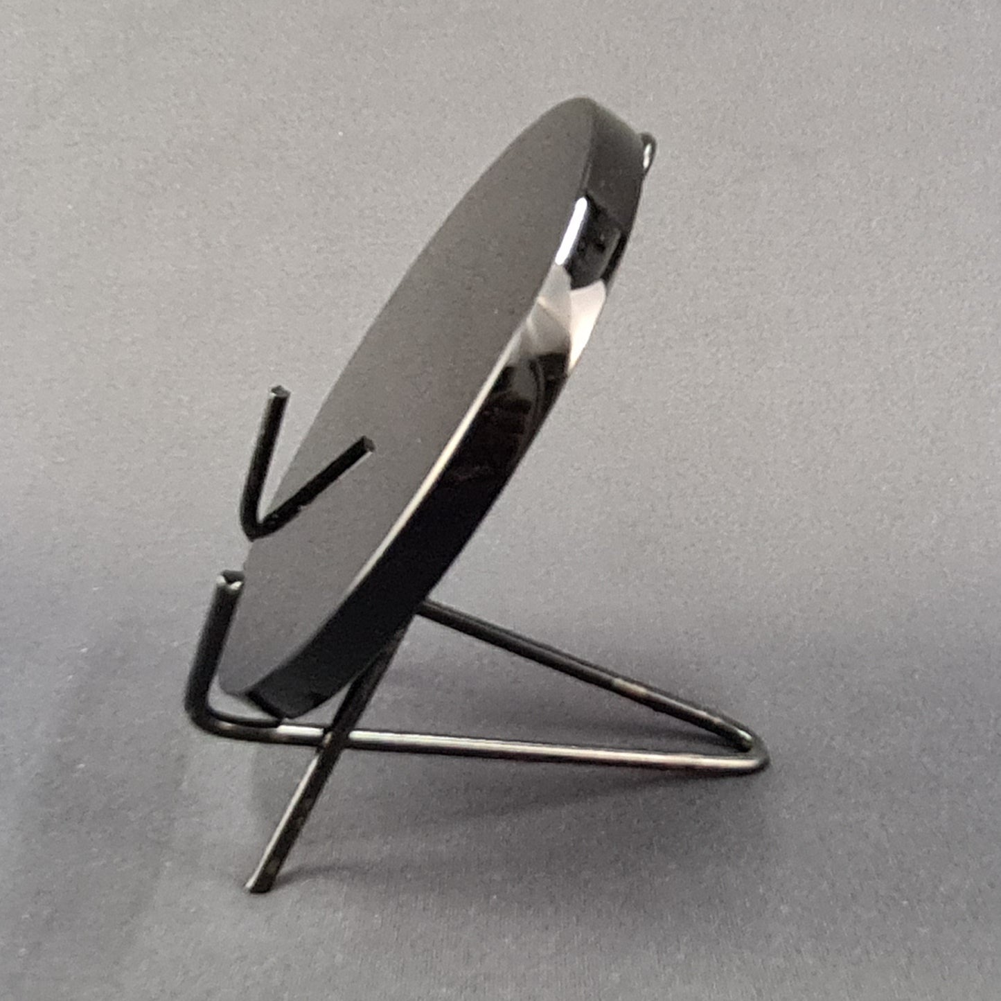 Obsidian handmade large Mirror / Espejo artesanal grande de obsidiana