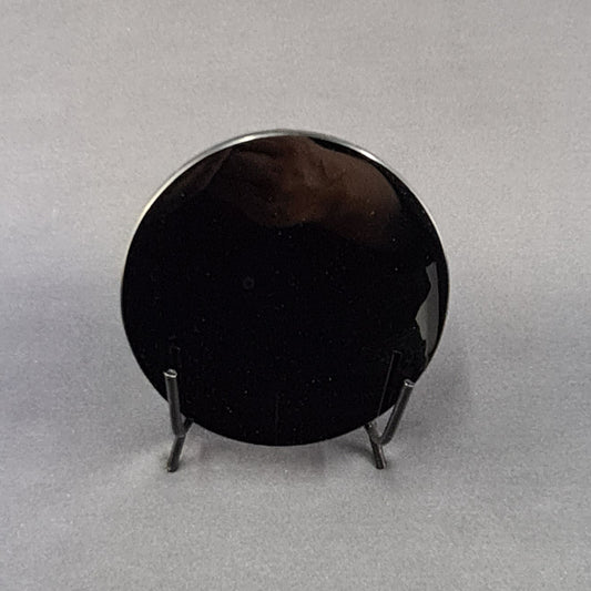 Obsidian small mirror / Espejo chico de obsidiana